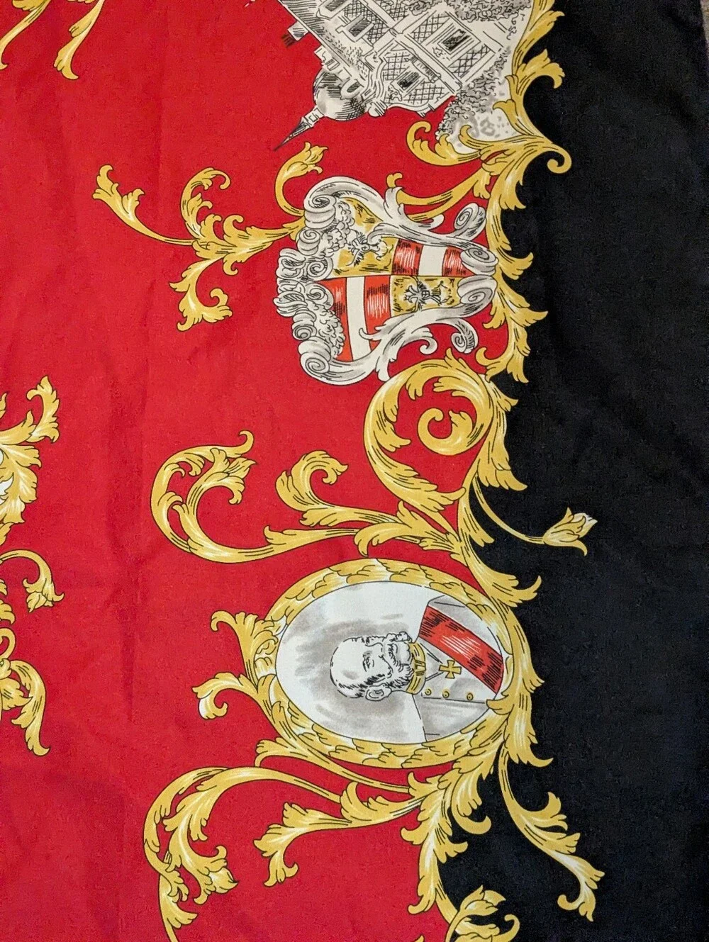 STRIESSNIG WIEN Vintage 'KAISERIN ELISABETH von OSTERREICH' SCARF